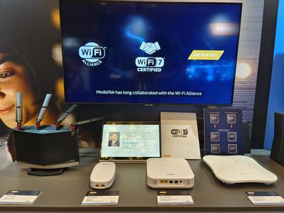 MediaTek 持續拓展 Wi-Fi 7 全球生態系統，首批認證產品閃耀 CES 2024